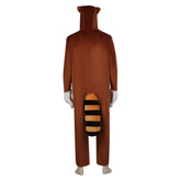 Movie The Super Mario Bros. Movie Mario Outfits Pajama Cosplay Costume Halloween Carnival Suit